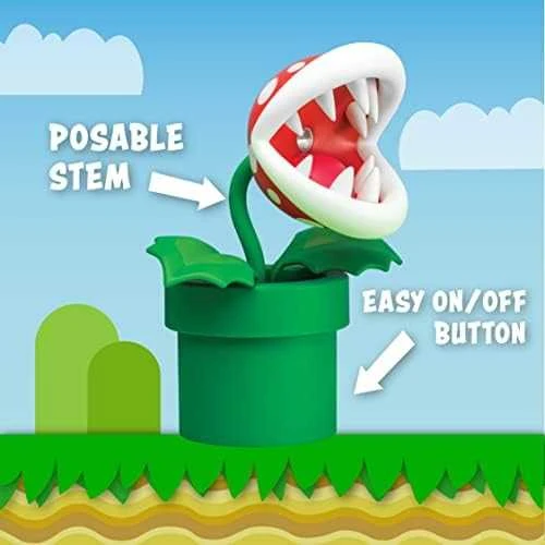 Paladone Super Mario Piranha Plant Posable lempa
