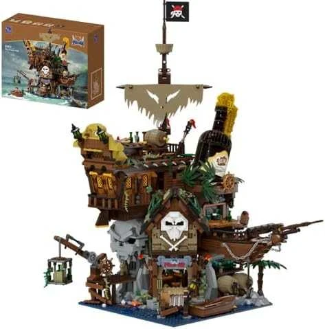 „Pantasy“ piratų romo baro konstruktoriai „Pirates Pub“, 2814 detalių