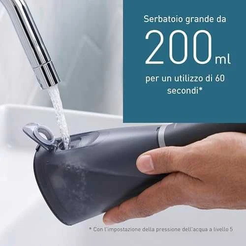 Panasonic Įkraunamas Series 800 burnos irigatorius su ultragarso technologija (EW-DJ86-K503)