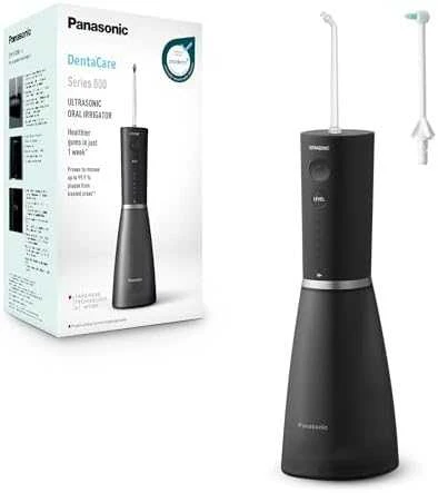 Panasonic Įkraunamas Series 800 burnos irigatorius su ultragarso technologija (EW-DJ86-K503)