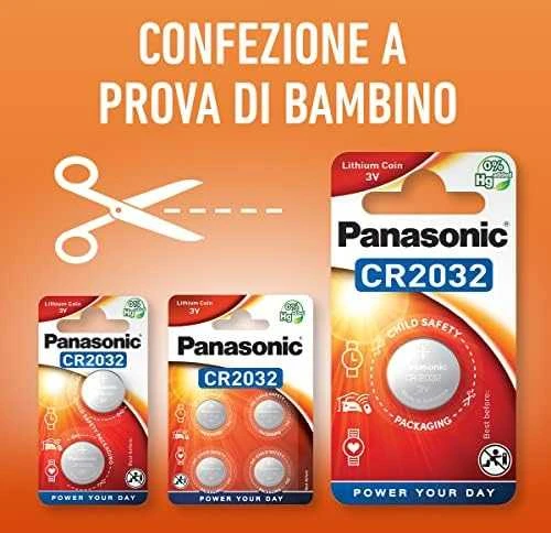 Panasonic elementas CR2032, 1 vnt.
