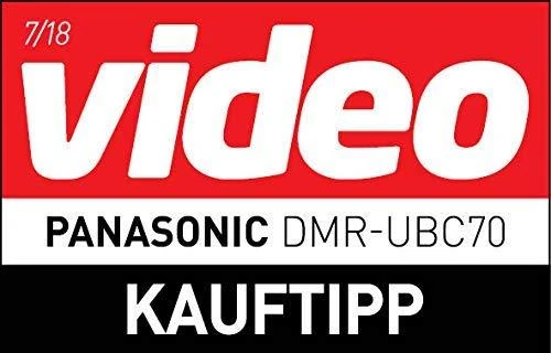 Vaizdo grotuvas Panasonic DMR-UBC70EGK juoda