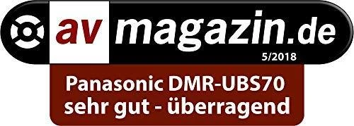 Vaizdo grotuvas Panasonic DMR-UBS70EGS UHD Blu-ray įrašymo įrenginys 500 GB HDD 2x DVB-S imtuvas Sidabrinė