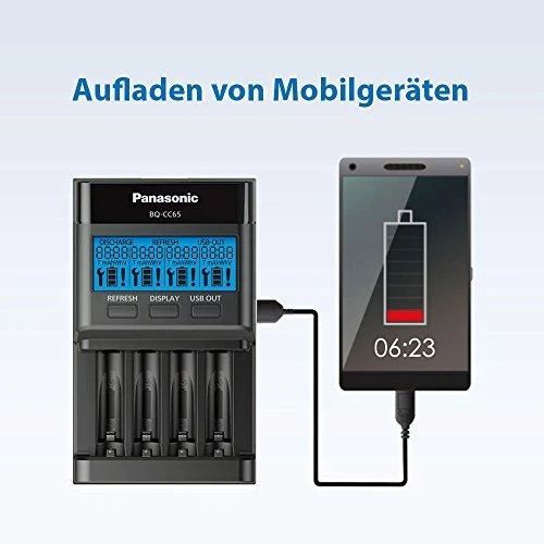 Kroviklis Panasonic ENELOOP Pro BQ-CC65E, 2 val
