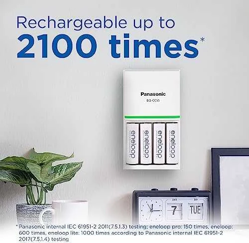 Panasonic Batteries Panasonic eneloop įkraunama baterija AAA 800 8BP