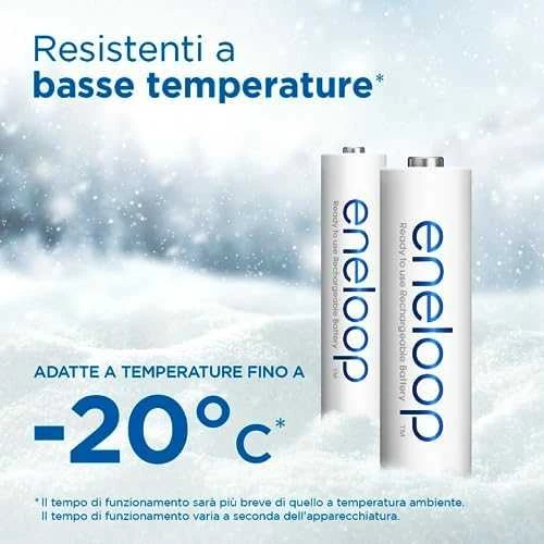„Panasonic“ | Įkraunamos baterijos | ENELOOP BK-4MCDE/2BE | AAA | 800 mAh | 2 vnt.
