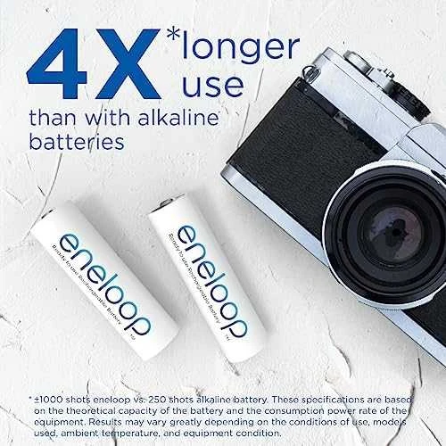Panasonic Batteries Panasonic eneloop įkraunama baterija AAA 800 8BP