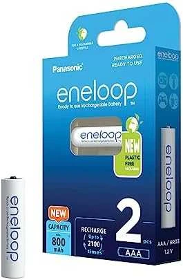 Eneloop AAA 800mAh baterijos su vartotojo pakuote