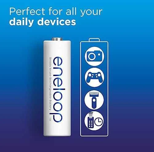 Panasonic Batteries Panasonic eneloop įkraunama baterija AAA 800 8BP