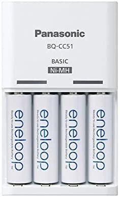 „Panasonic“ | „eneloop“ bazinis akumuliatorių įkroviklis | 2 arba 4 AA/AAA baterijos