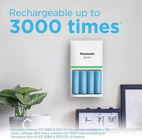 Panasonic eneloop įkraunama baterija Lite AAA 550 2BP