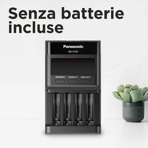 Kroviklis Panasonic ENELOOP Pro BQ-CC65E, 2 val