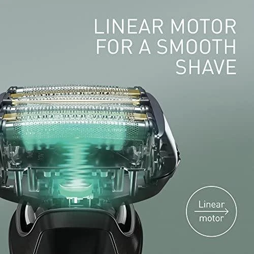 Barzdaskutė Panasonic | Skustuvas | ES-LS6A-K803 | Veikimo laikas (maks.) 50 min | Drėgnas ir sausas | Ličio jonai | Juodas