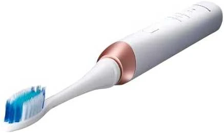 Panasonic | Sonic Elektrinis dantų šepetėlis | EW-DC12-W503 | Įkraunamas | Suaugusiems | Šepetėlių skaičius galvutės įeina 1 | Number of teeth brushing modes 3 | Sonic technology | Golden Baltas