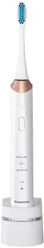 Panasonic | Sonic Elektrinis dantų šepetėlis | EW-DC12-W503 | Įkraunamas | Suaugusiems | Šepetėlių skaičius galvutės įeina 1 | Number of teeth brushing modes 3 | Sonic technology | Golden Baltas