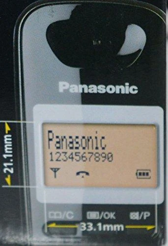 Panasonic KX-TG2511FX  / Juodas
