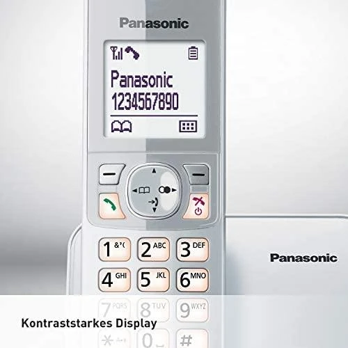 Panasonic KX-TG6811GS perlinis sidabras