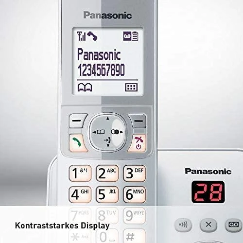 Panasonic KX-TG6821GS perlinis sidabras