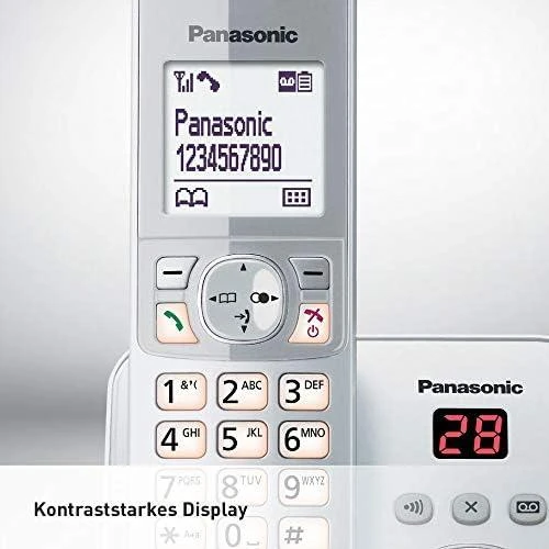Panasonic KX-TG6821GS perlinis sidabras