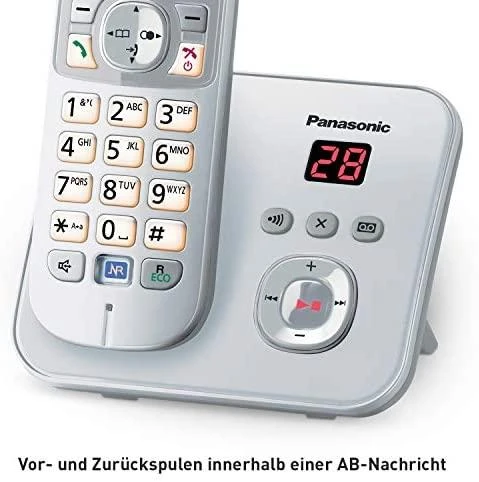 Telefonas Panasonic KX-TG6822GS pearlsil