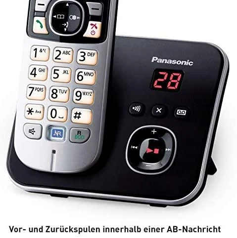 Panasonic KX-TG6823GB juoda