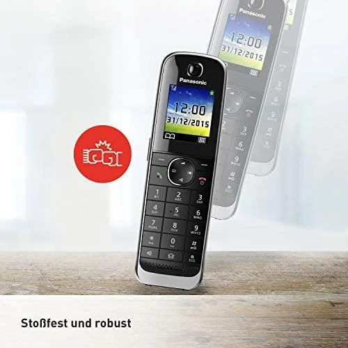 Panasonic belaidis telefonas su AB KX-TGJ320GB - juodas
