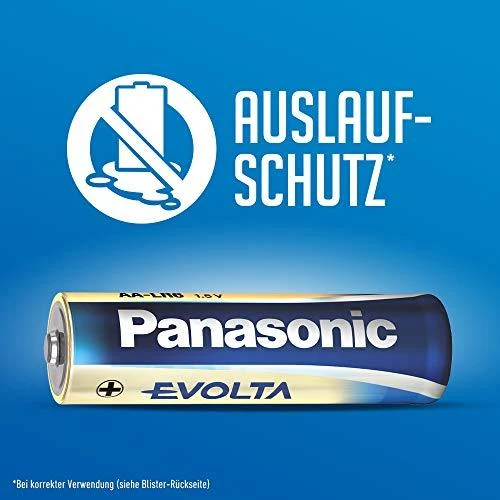 Panasonic Evolta AAA LR03 Baterijos Alkaline Elementai 4vnt