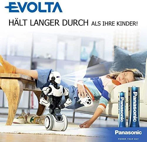 Panasonic Evolta AAA LR03 Baterijos Alkaline Elementai 4vnt