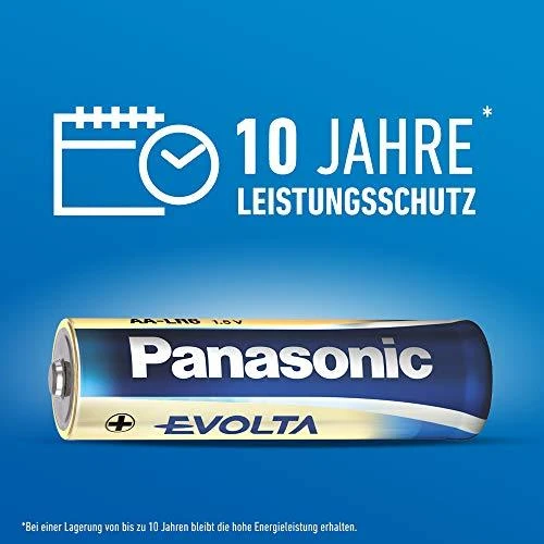 Panasonic Evolta AAA LR03 Baterijos Alkaline Elementai 4vnt