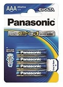 Panasonic Evolta AAA LR03 Baterijos Alkaline Elementai 4vnt