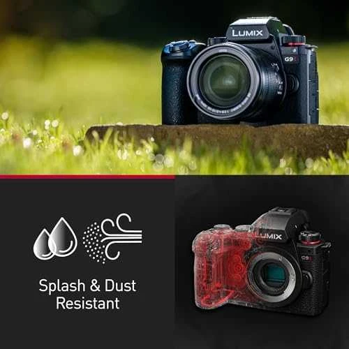 Panasonic LUMIX G9M2 + ES12060 juoda