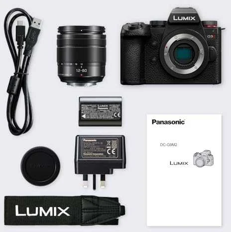 „Panasonic Lumix DC-G9 II“ + 12–60 mm f/3,5–5,6 komplektas