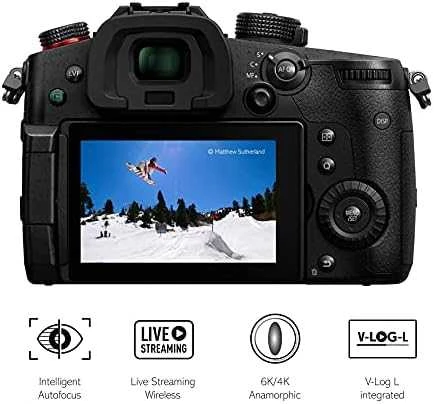 Panasonic Lumix G GH5 II (DC-GH5M2M) + Panasonic LUMIX G Vario 12-60mm f/3.5-5.6 Asph. Power OIS (H-FS12060) (Juodas)