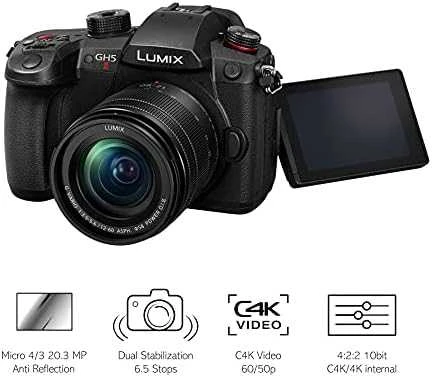 Panasonic Lumix G GH5 II (DC-GH5M2M) + Panasonic LUMIX G Vario 12-60mm f/3.5-5.6 Asph. Power OIS (H-FS12060) (Juodas)