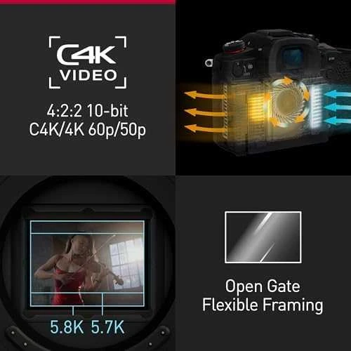 „Panasonic Lumix GH7“ korpusas