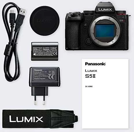 PANASONIC LUMIX S5 II korpusas