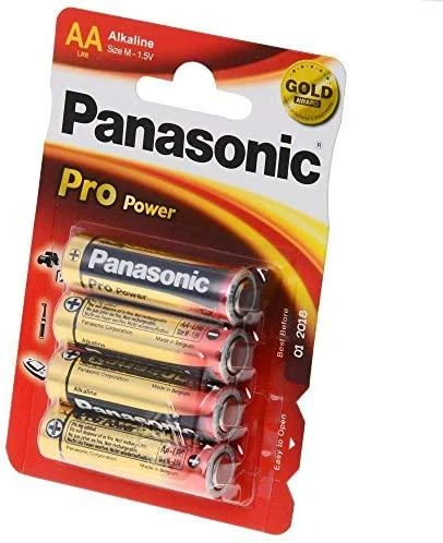 Elementai Panasonic PRO (AA) 4 vnt. (Nekraunama)