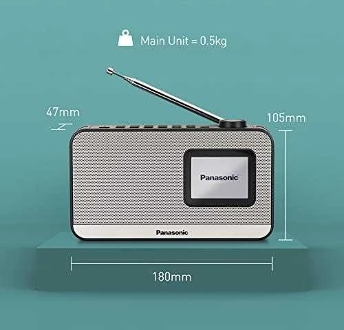 Skaitmeninė radija Panasonic RF-D15EG-K DAB