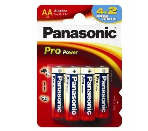 Panasonic AA Pro Power elementai 4+2 pakuotė