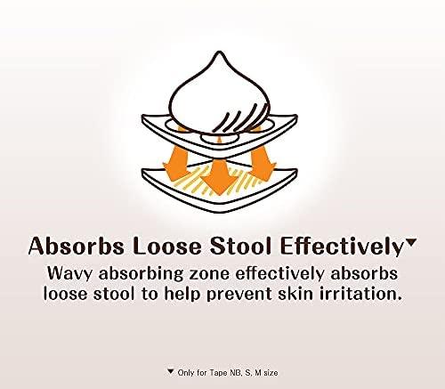 Sauskelnės MOONY LOW IRRITATION, S, 4-8 kg., 54 vnt.