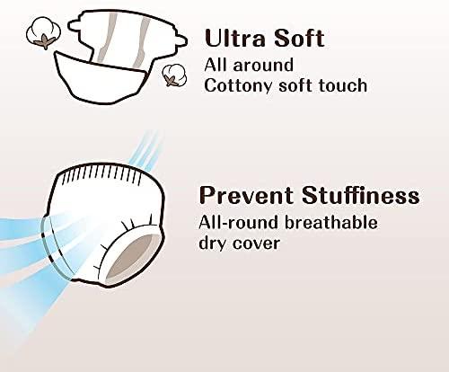 Sauskelnės MOONY LOW IRRITATION, S, 4-8 kg., 54 vnt.