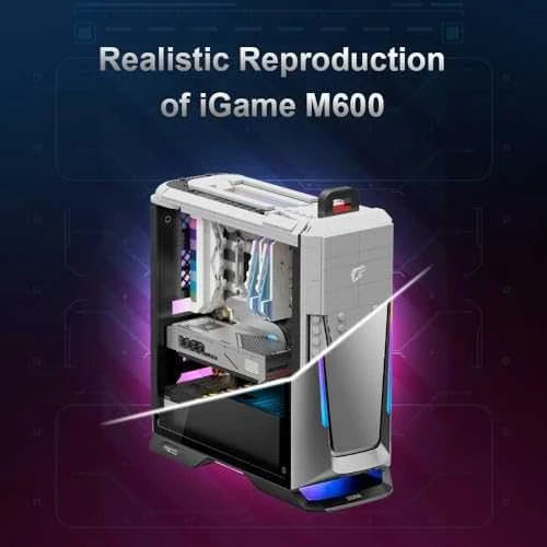 Statybiniai blokeliai Pantasy PC žaidimų kompiuteris X iGame 1000 dalys