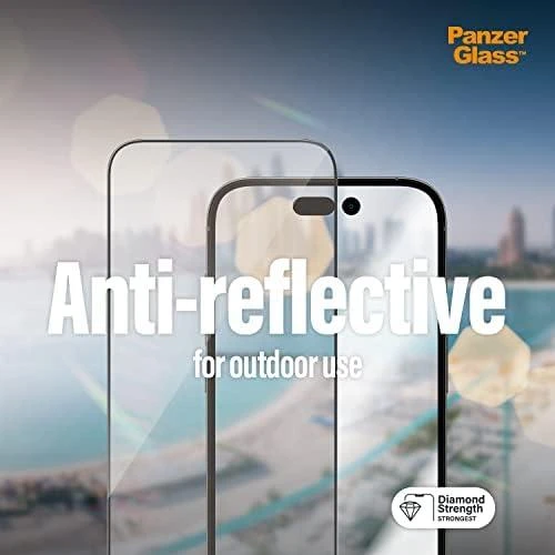 Panzer Glass PanzerGlass | Ekrano apsauga | Apple | iPhone 14 Pro Max | Stiklas | Išvalyti | Itin platus pritaikymas; Lengvas montavimas; Privatumo filtras; Atsparus pirštų atspaudams | Antirefleksinė