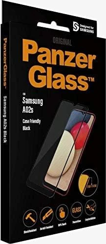 Panzer Glass PanzerGlass Case Friendly Screen Protector 7262 Samsung Galaxy A02s, Juodas, nuo krašto iki krašto
