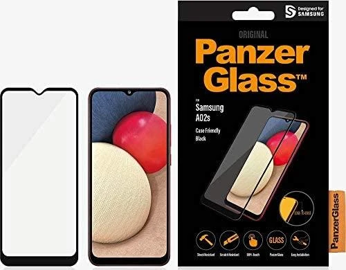 Panzer Glass PanzerGlass Case Friendly Screen Protector 7262 Samsung Galaxy A02s, Juodas, nuo krašto iki krašto