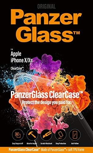 Panzer Glass PanzerGlass ClearCase 0189 Apple, iPhone X/Xs, plastikas, skaidrus, galinis dangtelis