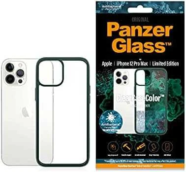 Panzer Glass PanzerGlass Clear Apple iPhone 12 Pro Max - dėklas telefonui skaidrus ir žalios spalvos