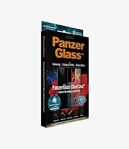 Panzer Glass PanzerGlass skaidrus dėklas Samsung, Galaxy S21 Ultra, Juodas