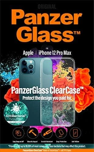 Panzer Glass PanzerGlass ClearCase iPhone 12 Pro Max 6,7" antibakterinis skaidrus