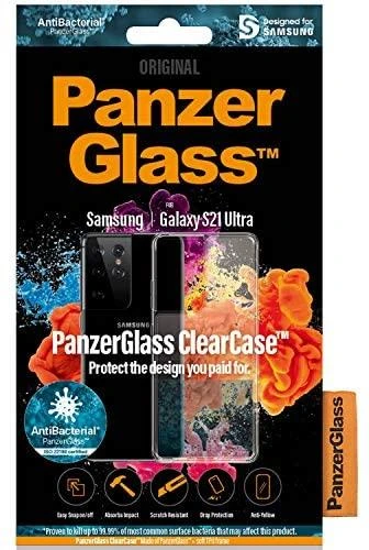 Panzer Glass PanzerGlass ClearCase Samsung, Galaxy S21 Ultra Series, termoplastinis poliuretanas (TPU), skaidrus